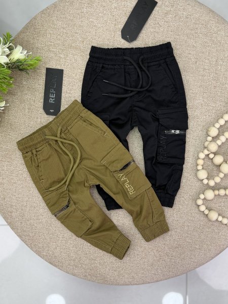 بنطلون كتان بيبي REPLAY